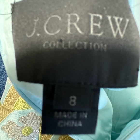 J crew stunning vintage style holiday dress size 8 - Picture 6 of 15